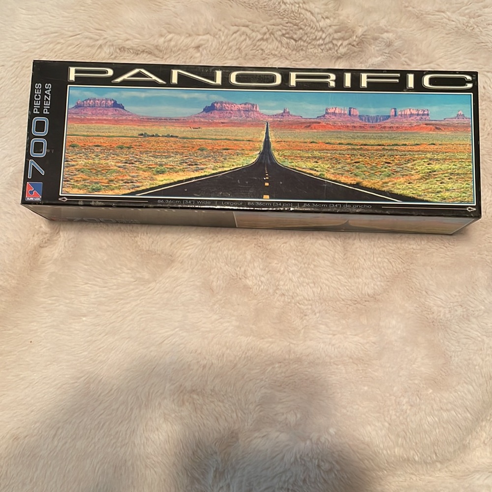 700 piece NIB puzzle- The long road ahead